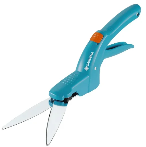 "Classic grass shears, ergonomic handle shape image"