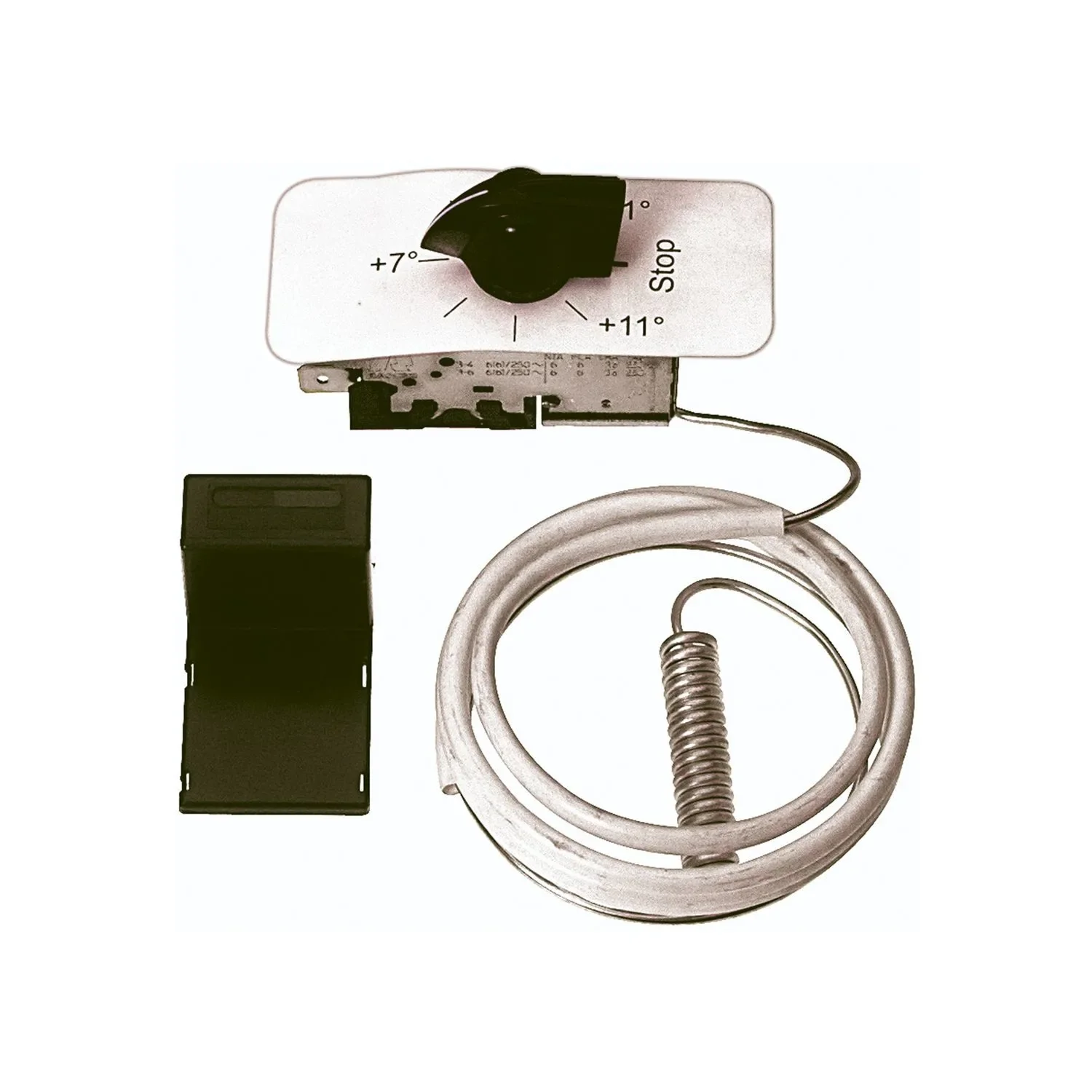 "Thermostat with sensor for dry cooler, +1°C to +11°C image"