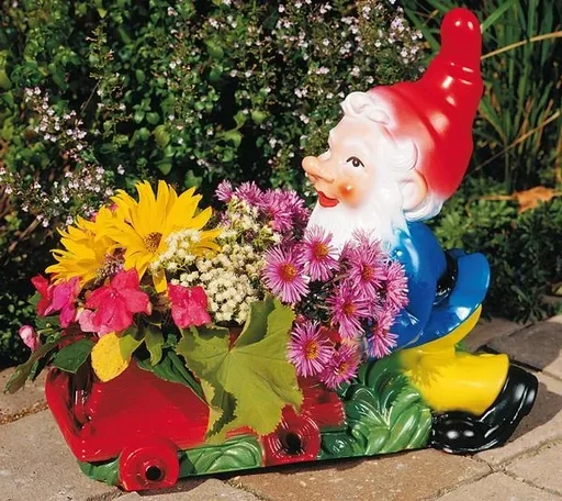 "Plantable dwarf with tipping lore 42 x 37 cm image"