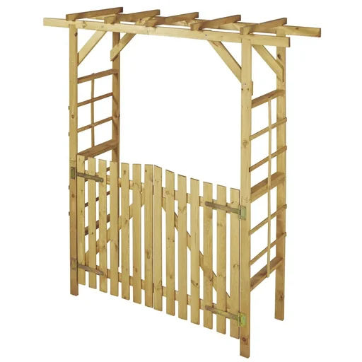 "Set rose arch Anke with doors image"