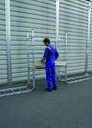 Aluminum articulated scaffolding (max. working height approx. 4.85 m)