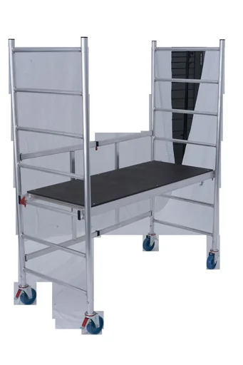 "RollTec folding scaffold, working height up to 2.90m image"