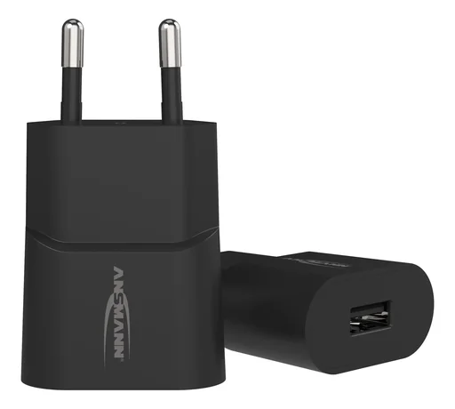 "USB charging adapter with 1 USB 2.0 socket Type A, 1000 mA image"