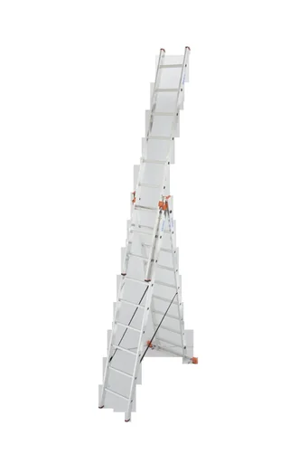 "Tribilo multi-purpose ladder, 3-part, 3 x 9 rungs image"