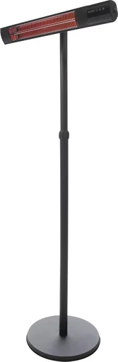 "Standing heater Dark Standing Black 2500 Watt image"