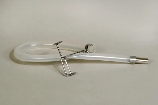 "Drain hose with clamp, for fruit juicer stainless steel 9 liters 761262 image"