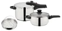 6-piece pressure cooker System Rapid