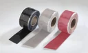 Silicone tape, red, 25 mm wide, 3 m long