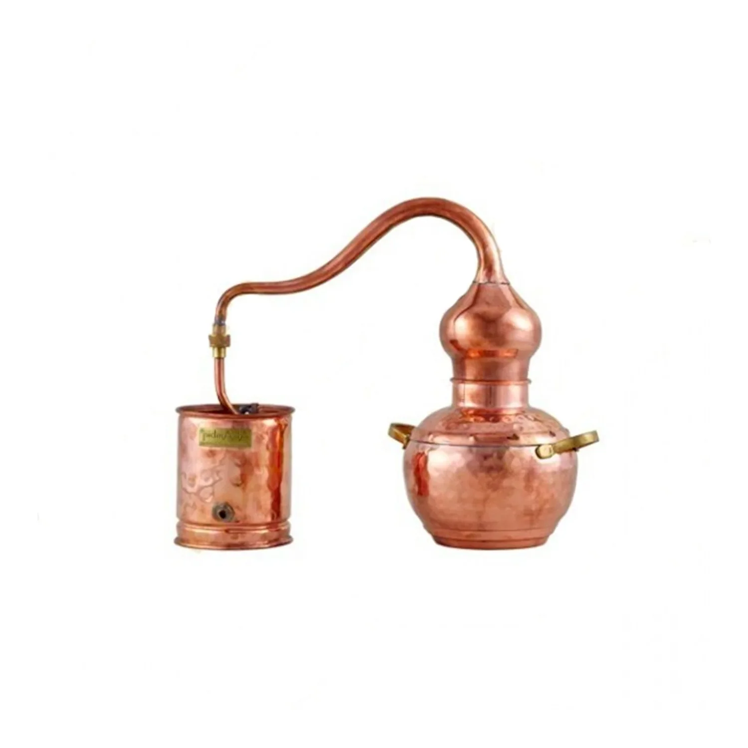 "Alembic, Distillation apparatus, Distiller - Premium, Copper, 2 litres image"