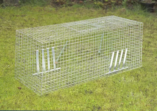 "Pigeon trap, 102 x 42 x 36 cm image"
