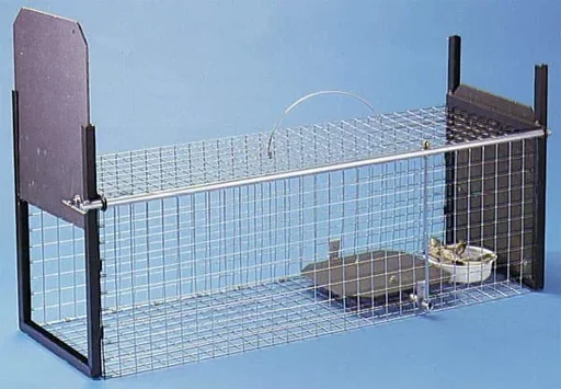 "Cat trap and transfer basket set image"