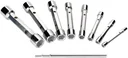 Double-sided 6-point socket wrench set, 8 pieces.