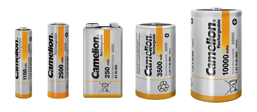 "NiMH Micro (AAA) battery with 1100mAh - 4 pieces including box image"