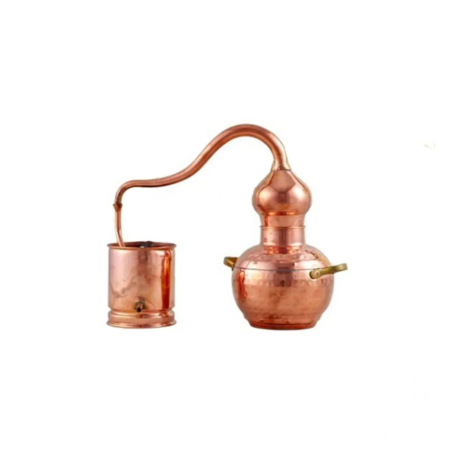 "Alembic, Distillation apparatus, Distiller - Сopper, 2 litres image"