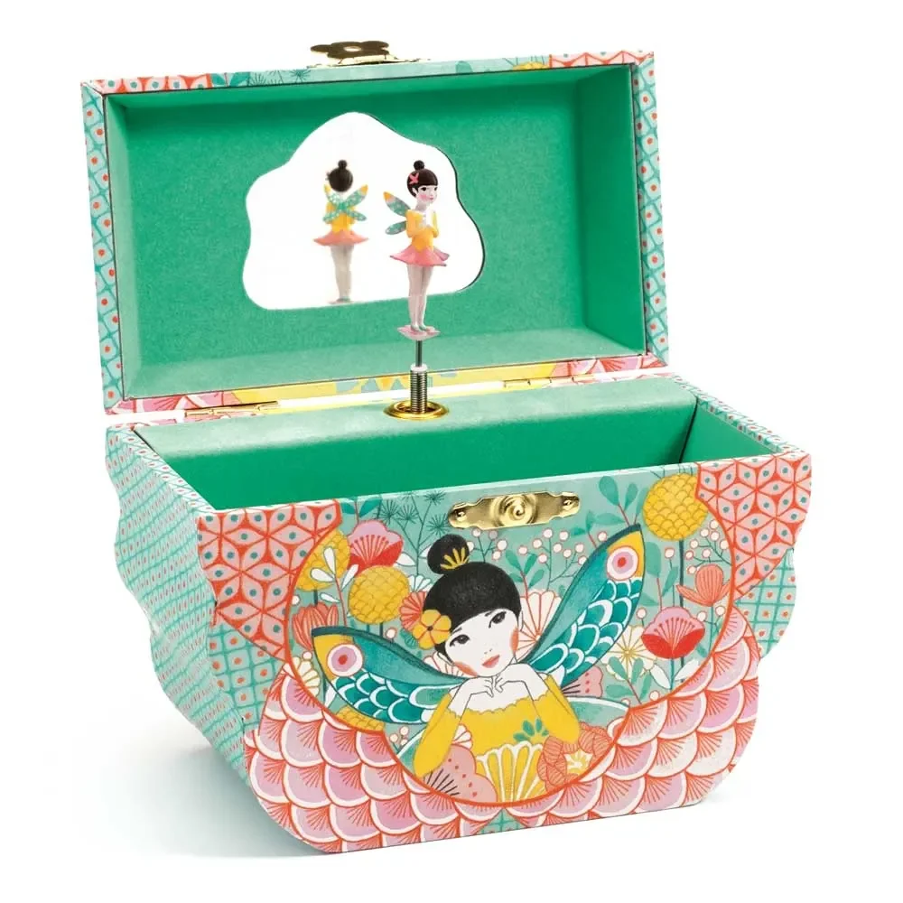 "Djeco jewelry box with music box little elf image"