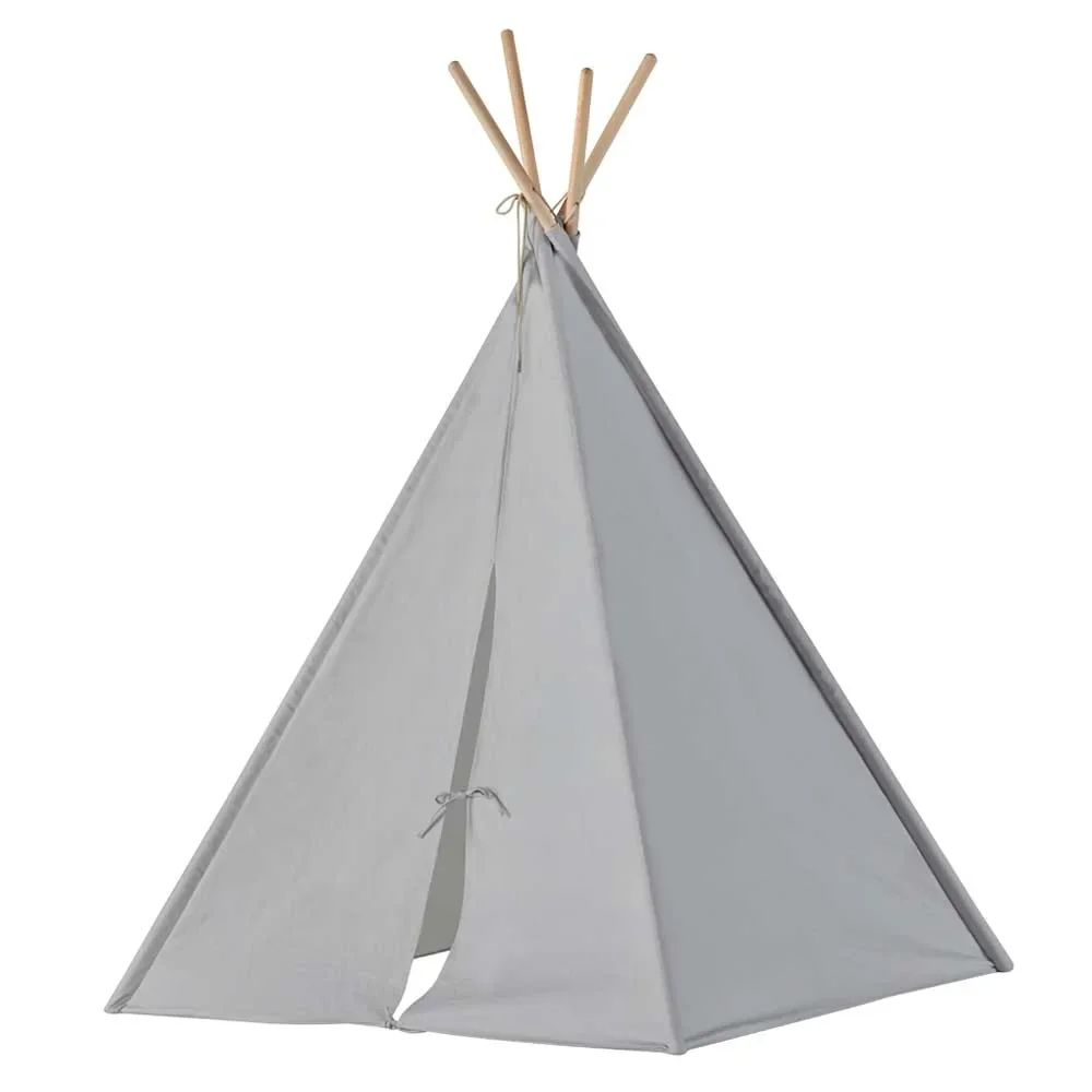 Kids Concept Children Tipi Gray