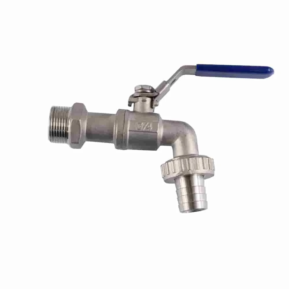 3/4" Stainless Steel Ball Valve with Lockable Handle