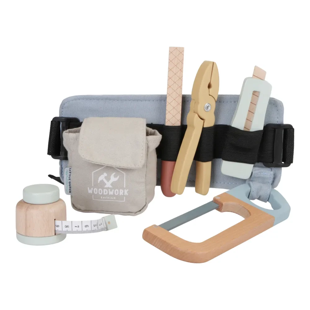"Little Dutch Wooden Toys Children's Tool Belt image"