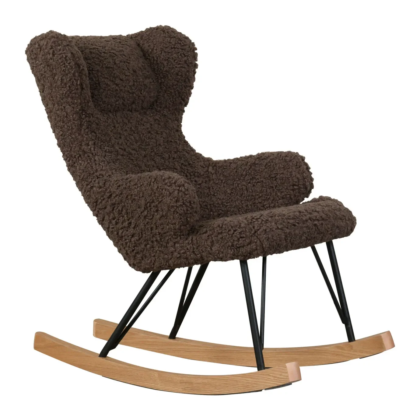 "Quax rocking chair, armchair for breastfeeding - de luxe, Color: bison image"