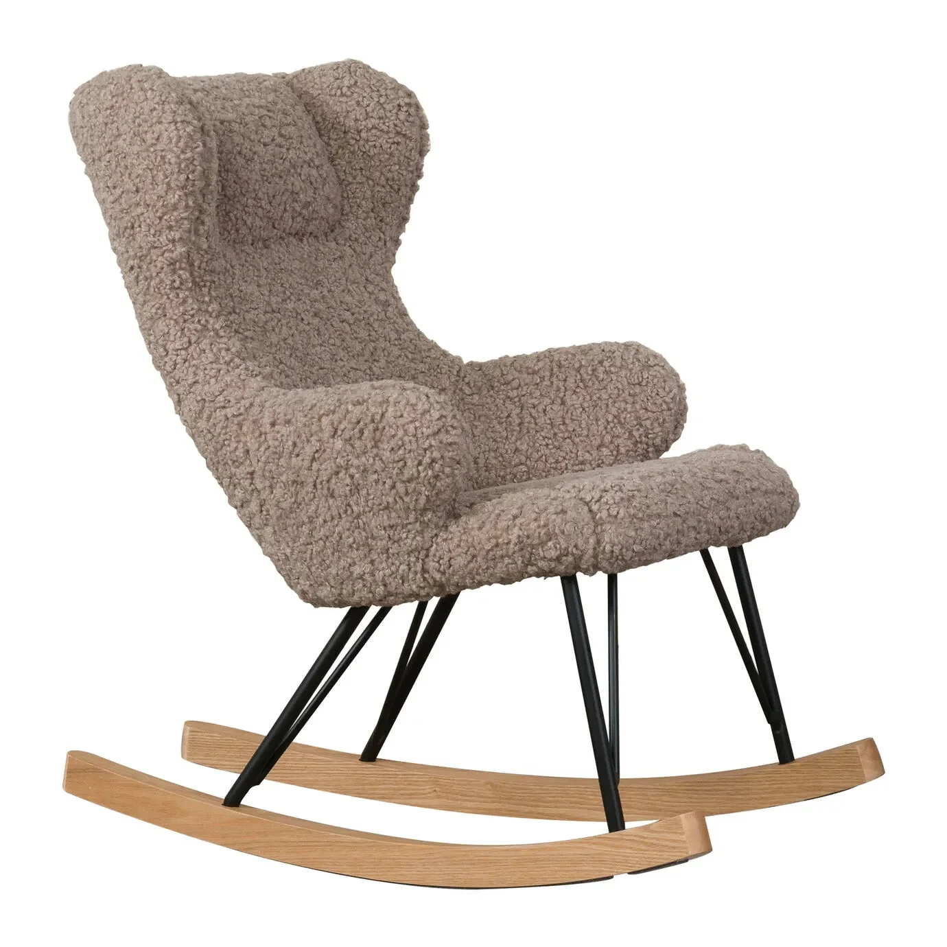 "Quax rocking chair, armchair for breastfeeding - de luxe, Color: Stone image"
