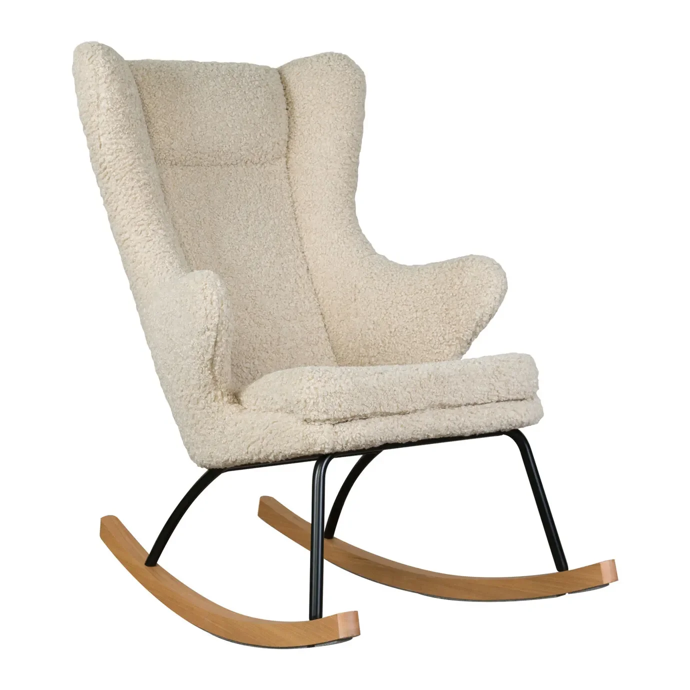 "Quax rocking chair, armchair for breastfeeding - de luxe, Color: Sheep image"
