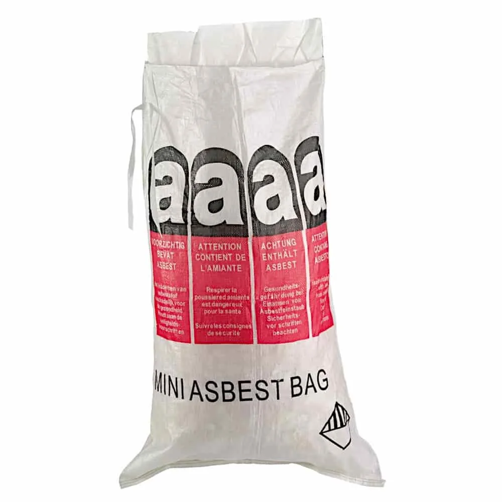 Mini Asbestos Disposal Bag, 70x110cm - Asbestos Removal Sack