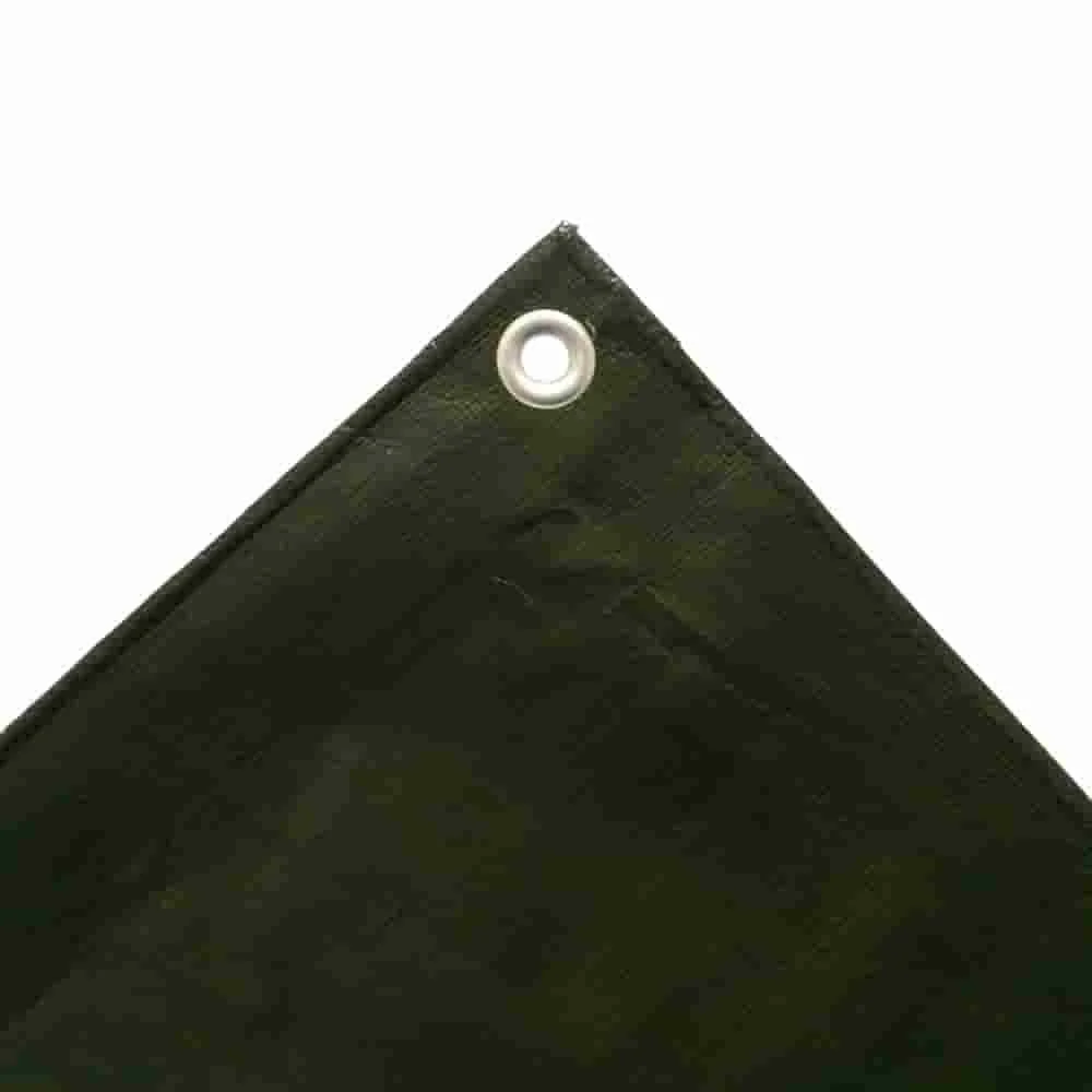 "Heavy Duty Waterproof Tarp 280g/m² - 5x6m Green Ripstop Tarp Cover (30m²) image"