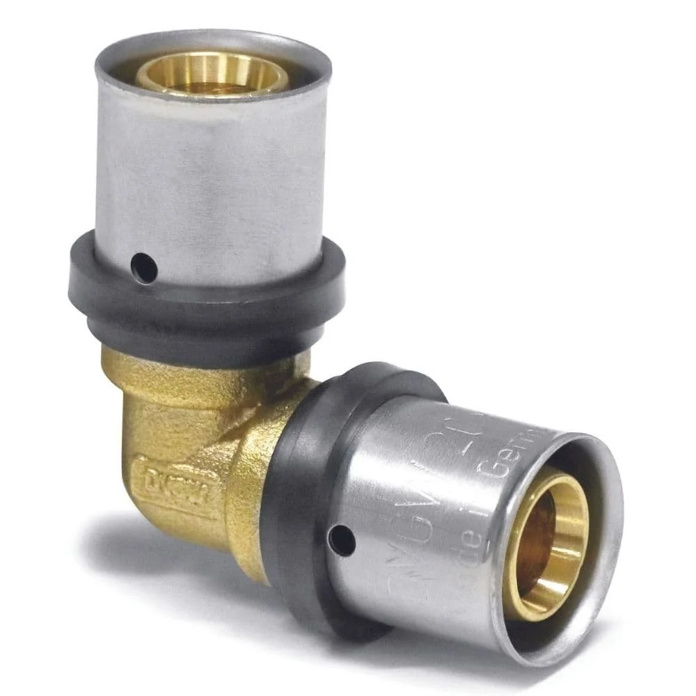 "32mm Press Fitting 90 Degree Elbow - DVGW Certified image"