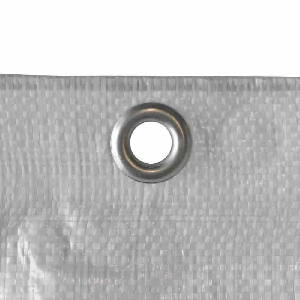 "Scaffolding Tarp 0.8 x 10m, 150 g/m², White Protective Cover image"