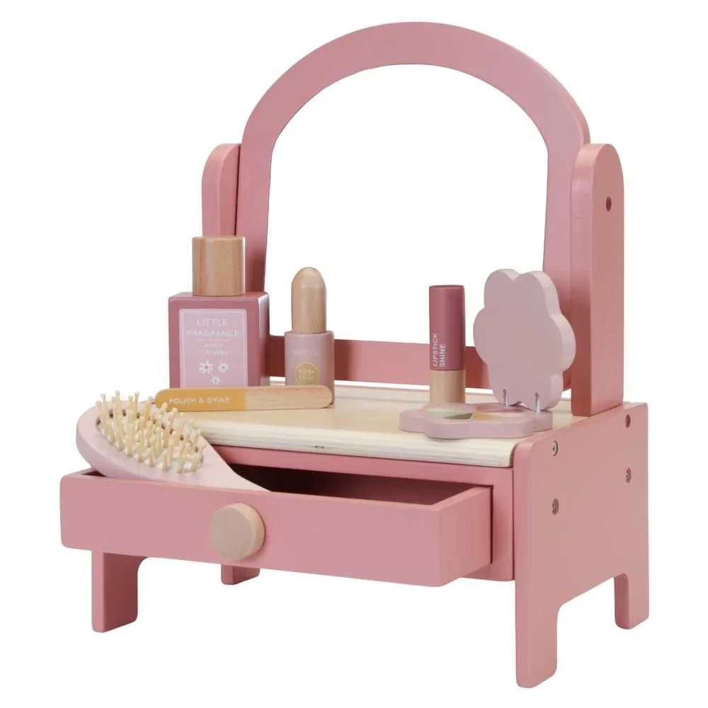 "Little dutch dressing table wood pink image"