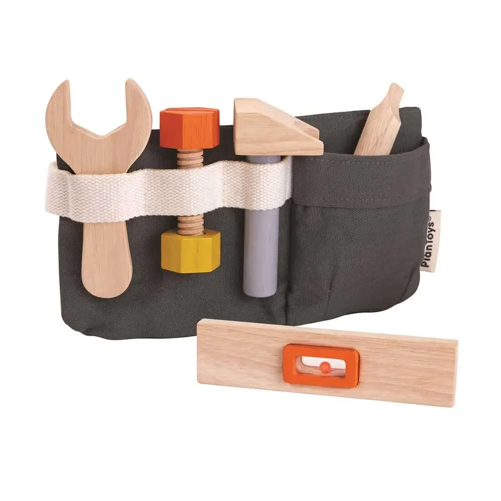 Plan Toy's tool belt children