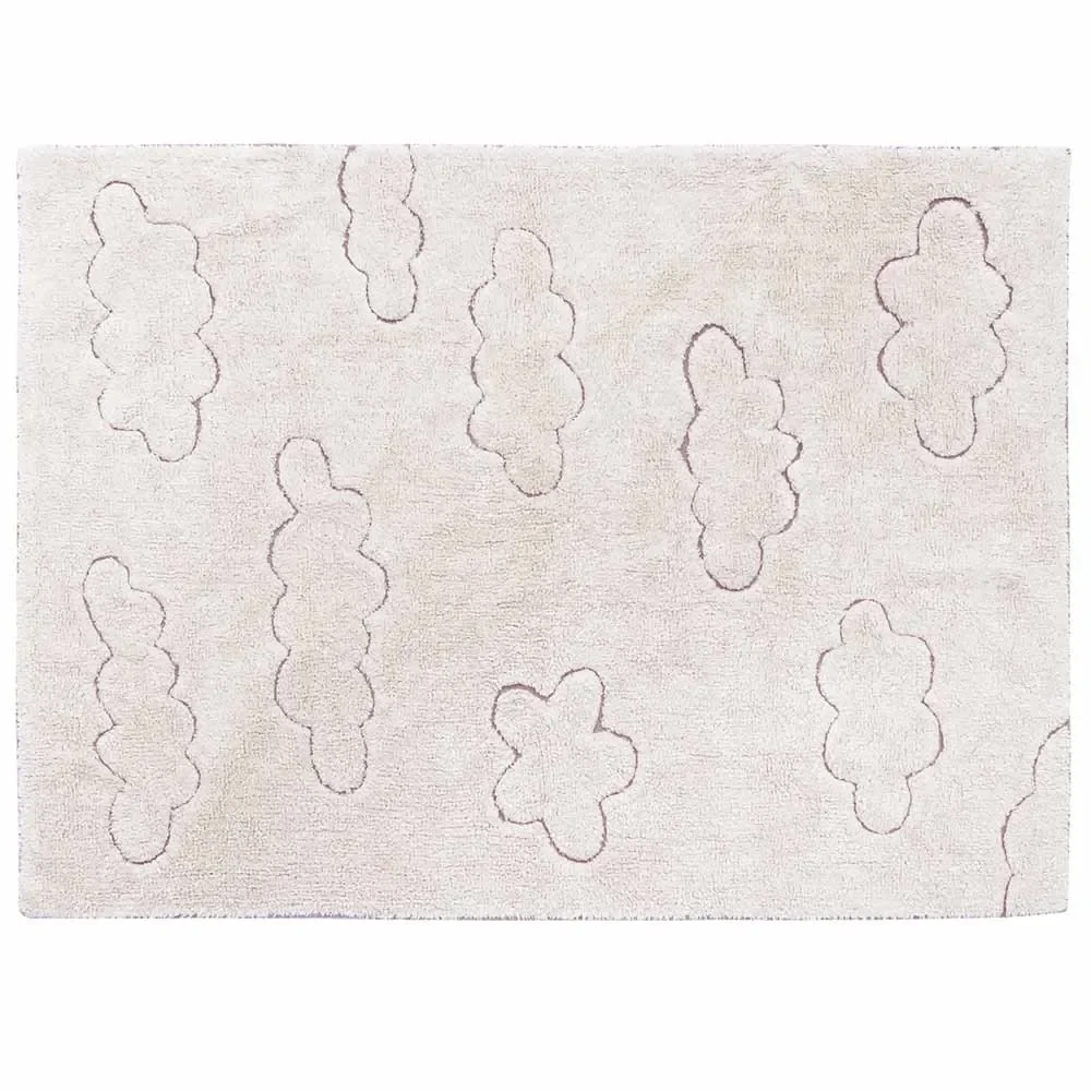 "Lorena Canals carpet clouds werehable & recycled, Size: 140 x 200 cm image"
