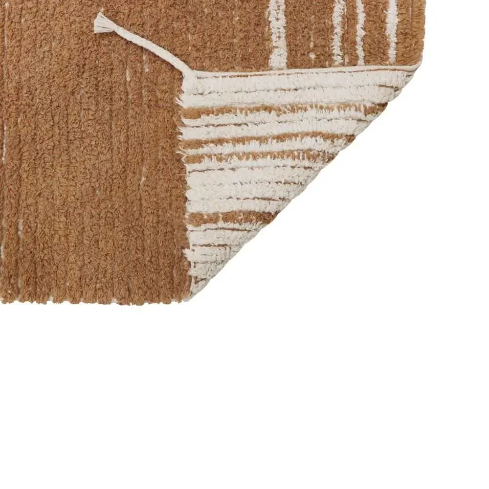 "Lorena Canal's washable turning carpet "Reversible Twin" Braun, Size: 170 x 240 cm image"