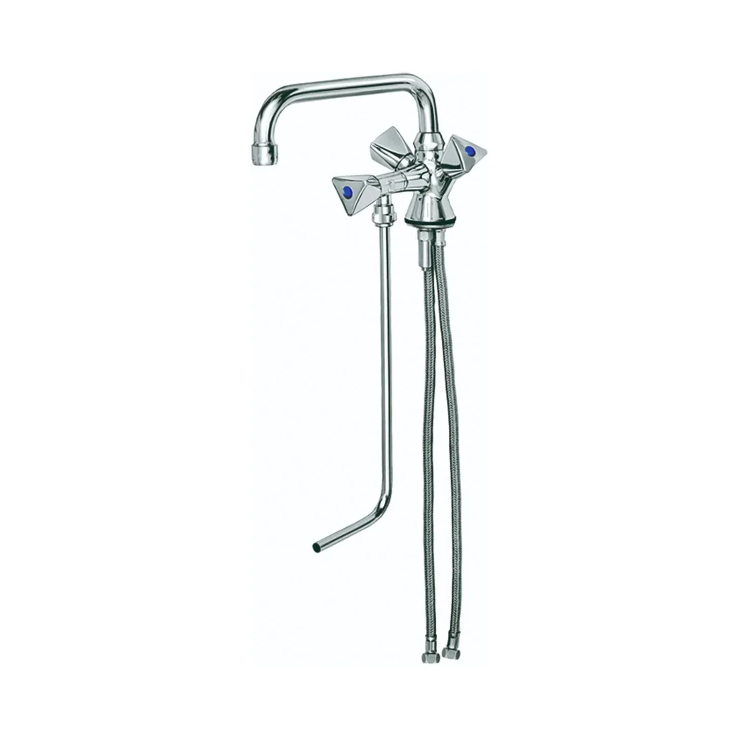 "Kitchen tap, Water tap, Faucet - model "BRUSE" for 1 basin, high pressure image"