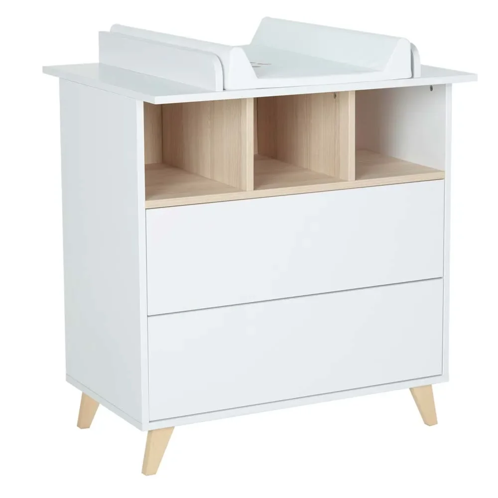 "Quax wrap attachment for Chest of drawers Loft white image"