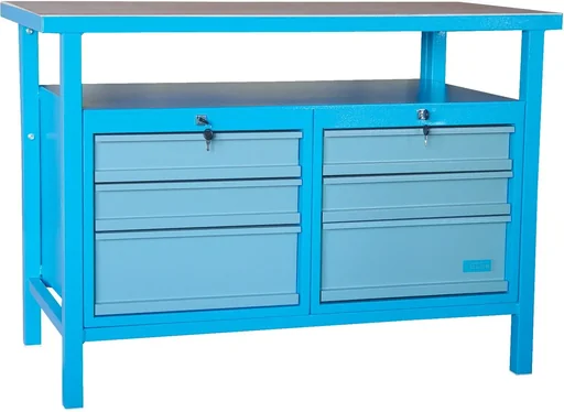 "Workbench P 1200 SS drawers on both sides, lockable image"