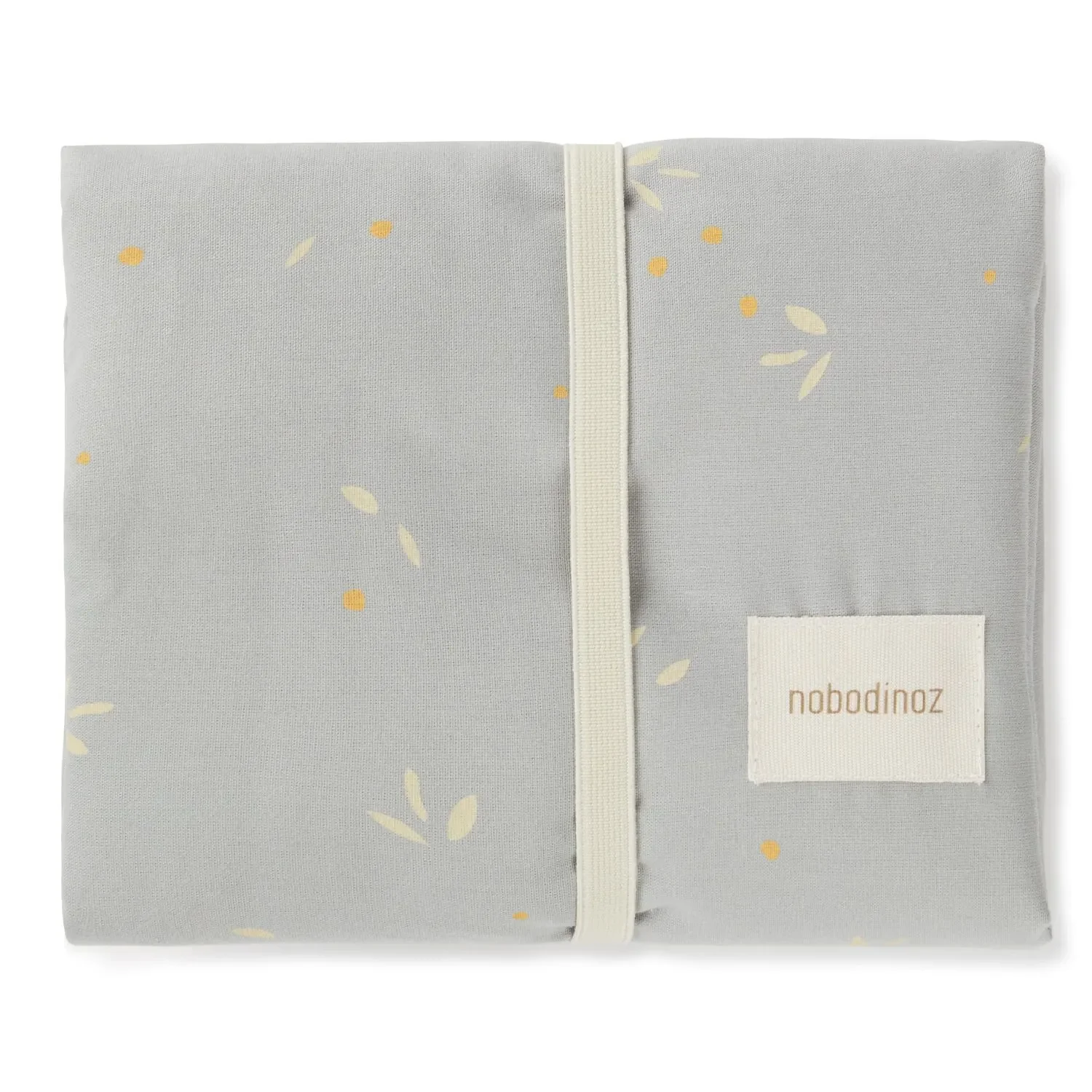 Nobodinoz STORIES Contoured Changing Pad, 45 x 65 cm, Color: Willow pale blue