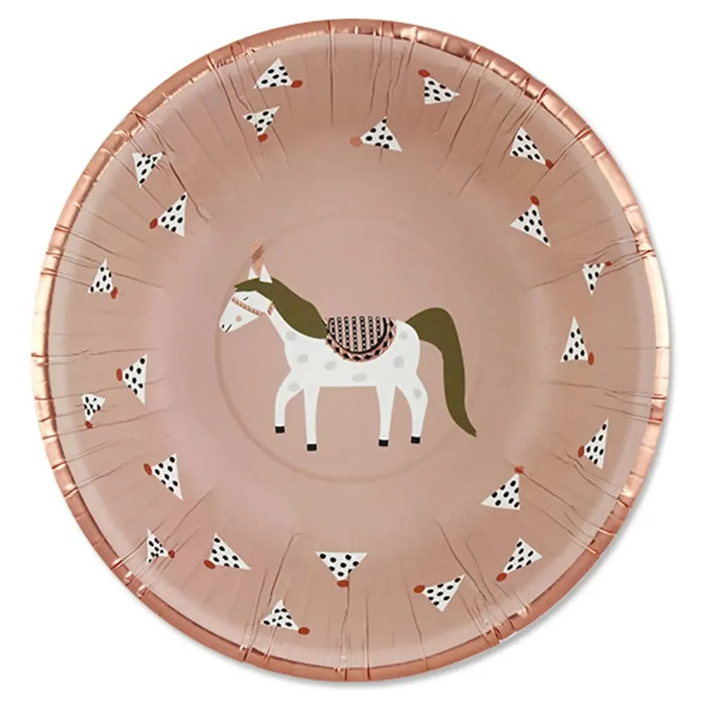 "Ava & Yves cardboard shell set circus horse image"