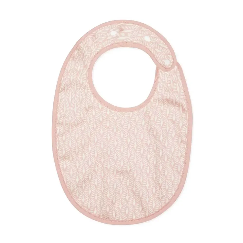 "Cam cam baby bib pfau pink image"