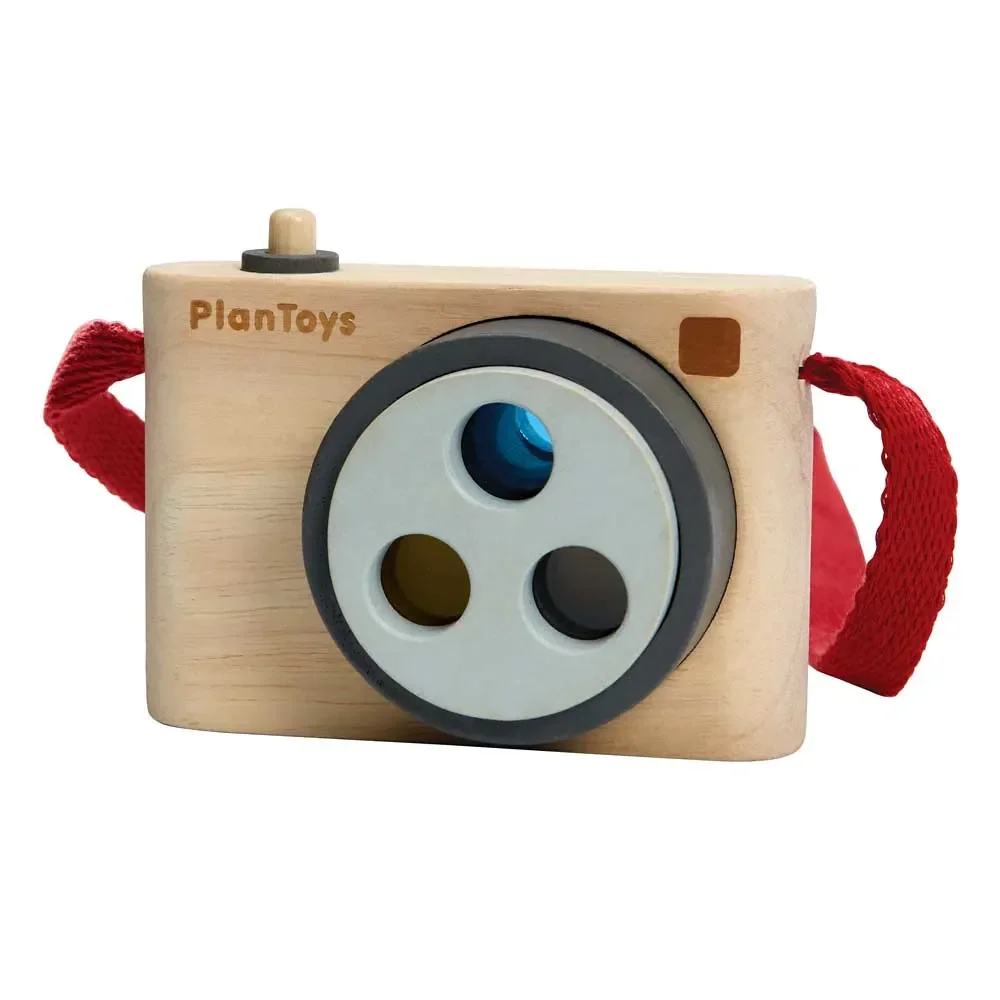 "Plan Toys Toys Camera Colorful Wood image"