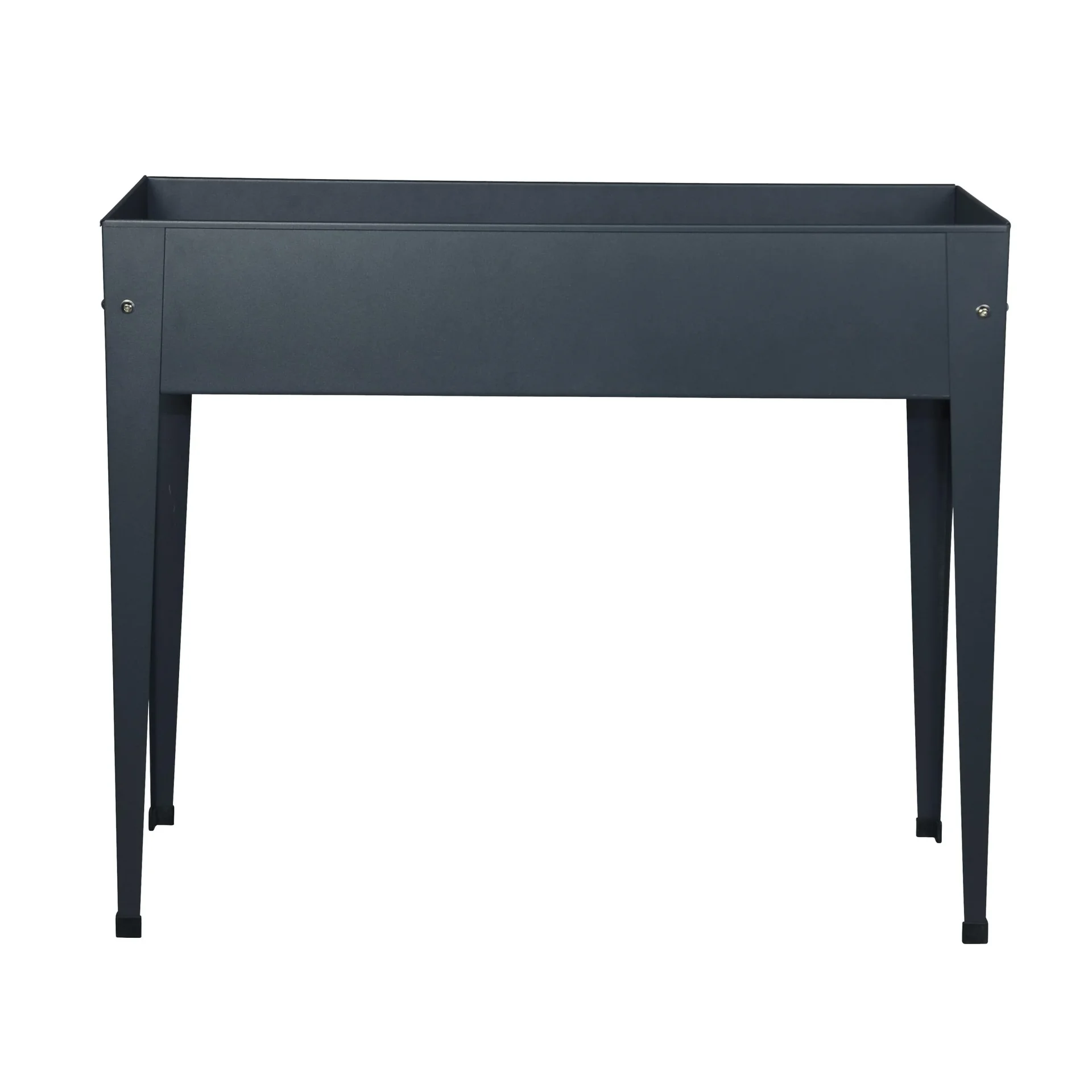 Raised Garden Bed Urban 100 × 40 × 84 cm Anthracite – Steel Raised Bed on Legs, 80 l