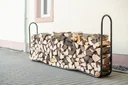 Firewood rack 244 cm, load capacity 544 kg
