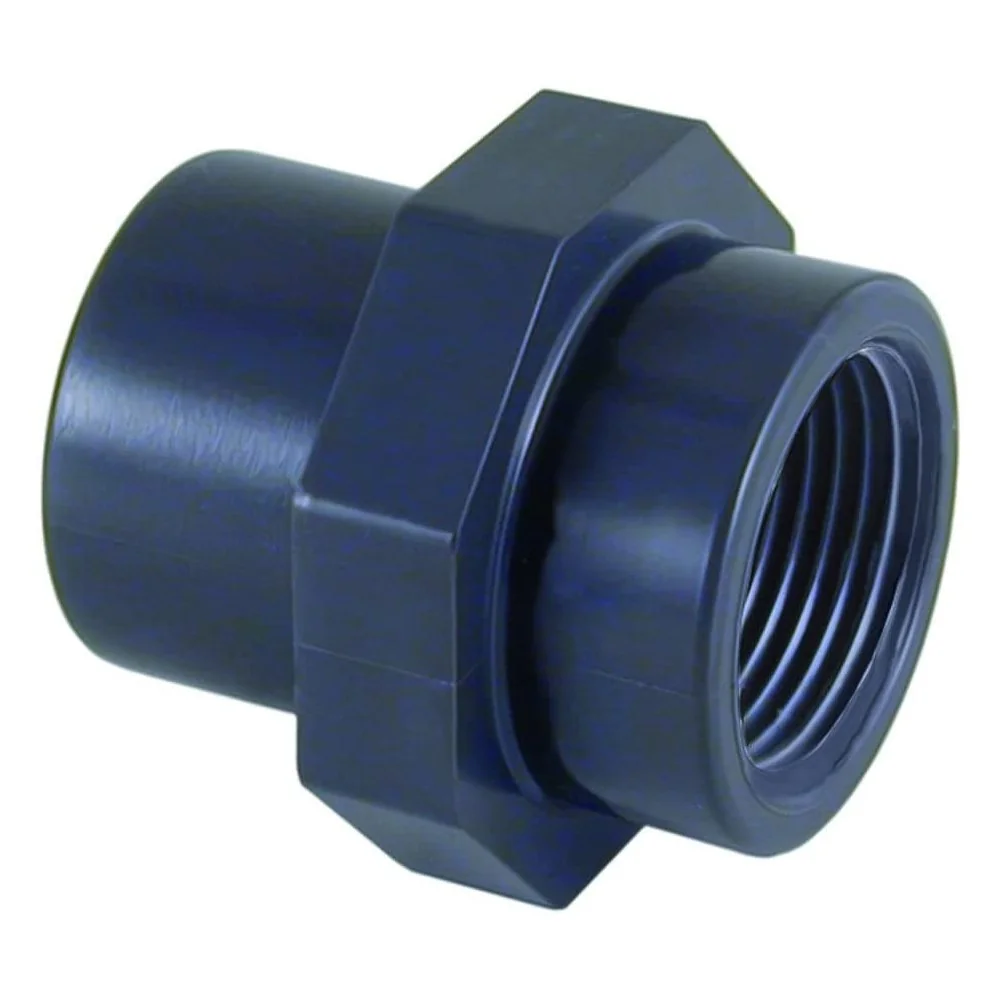 "PVC Reducing Coupling 32-25mm x 3/4", PN10, PVC Pipe Fitting image"