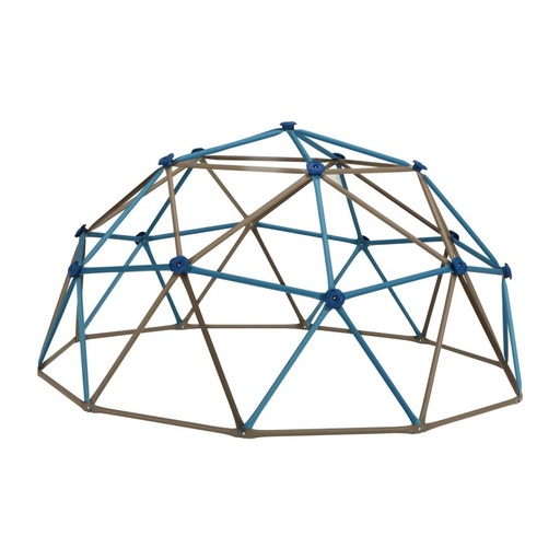 "Climbing Frame Geodome 274×274×137 cm Brown – Freestanding, No Foundation image"