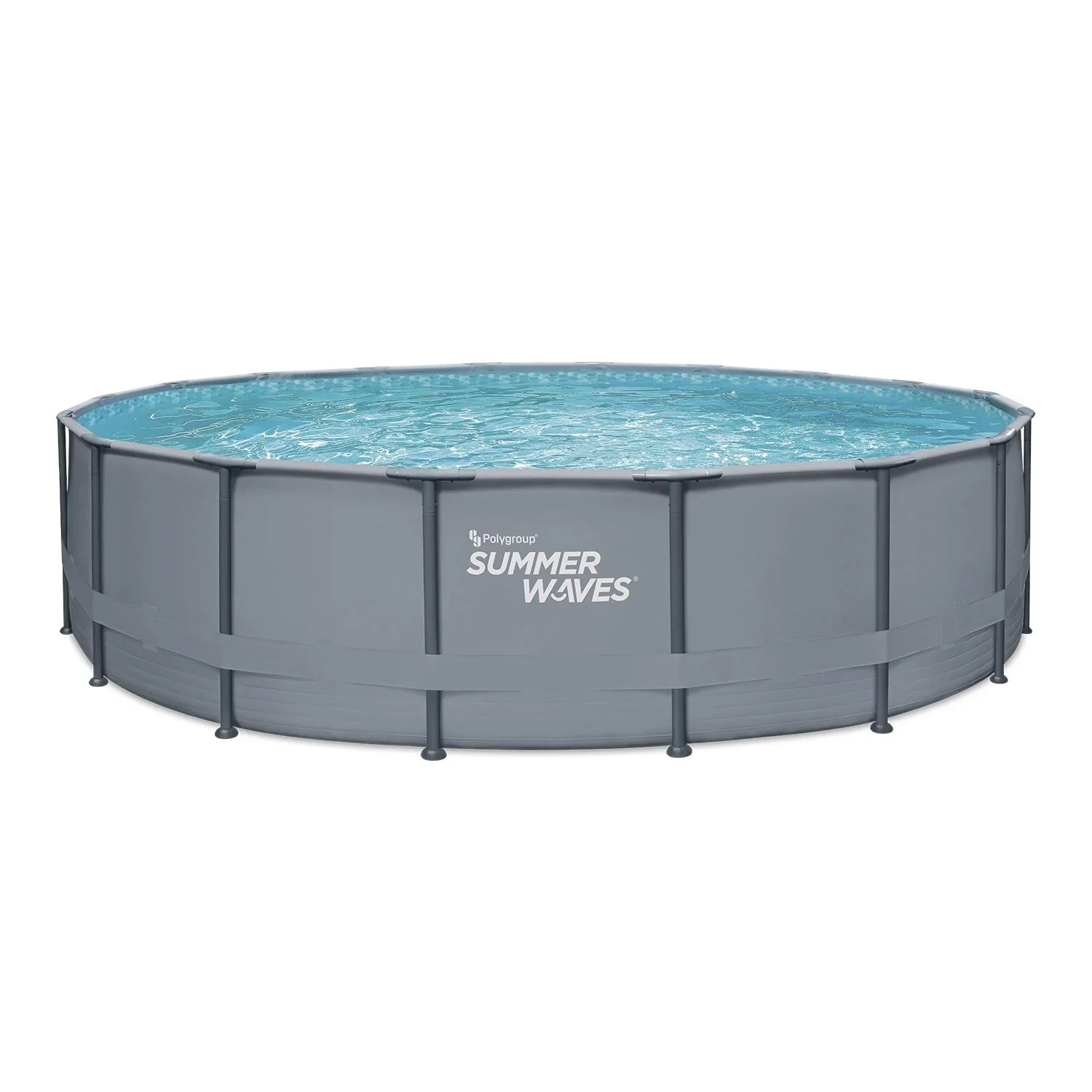 "Elite Frame Pool Ø549 x 132 cm anthrazit image"
