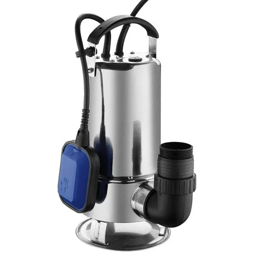 "Submersible pump 750W INOX stainless steel / water pump / pond pump / pool pump / wastewater pump / 13000 liters per hour image"