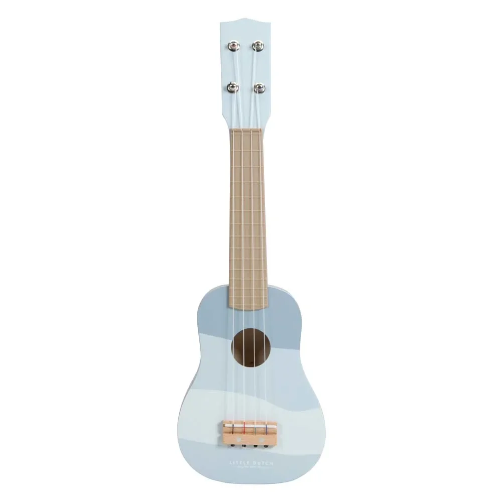 "Little dutch children guitar blue image"