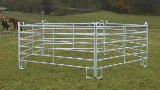 "Pasture panel - fence element 2.4 m length, 1.7 m height image"