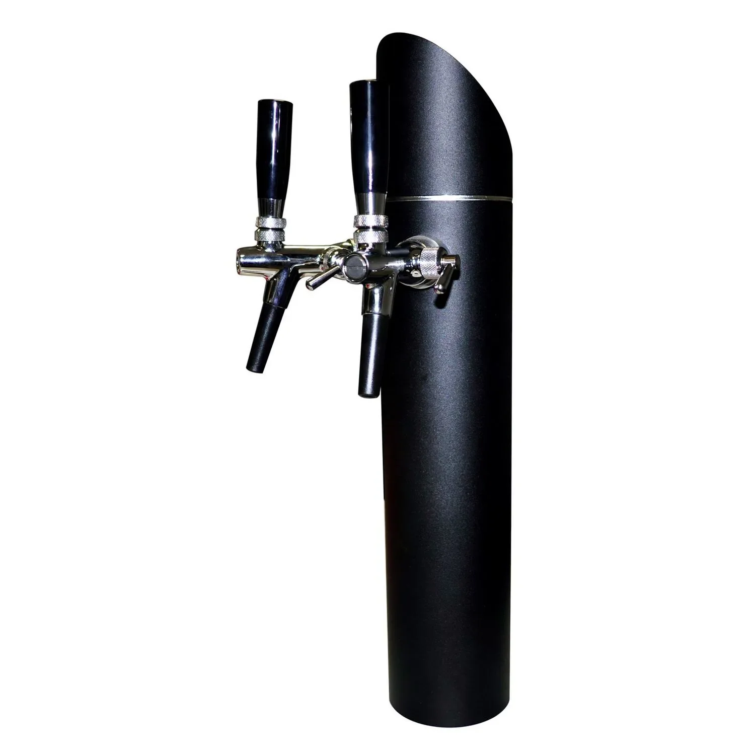 Beer tower, tower beer dispenser - Model Black Tower, 2 lines