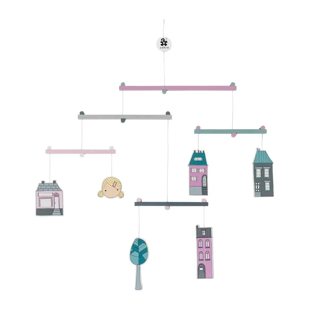 "Sebra Baby Holzmobile City Girls image"